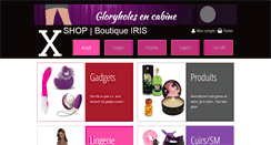Desktop Screenshot of boutique-iris.com